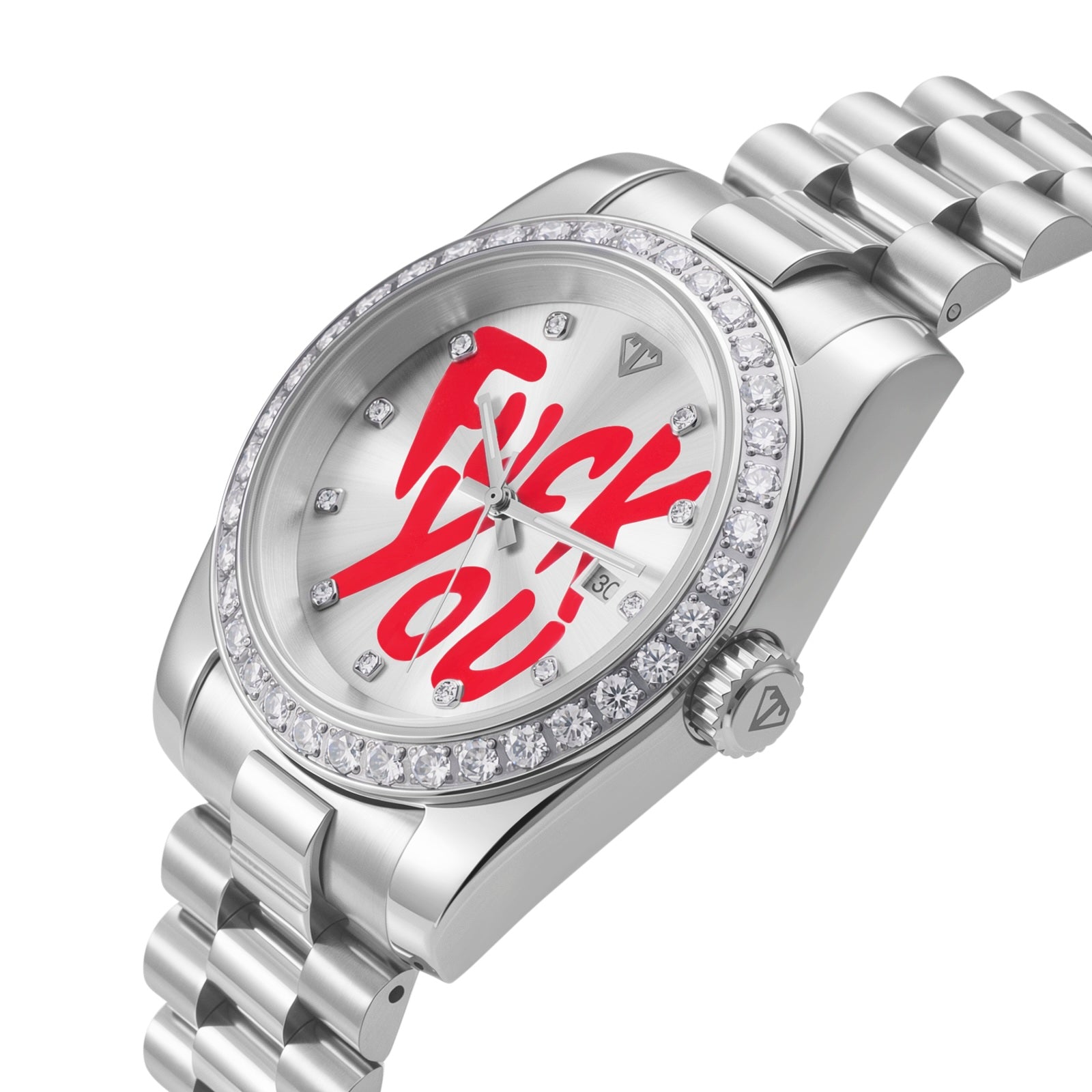 F-U (Moissanite Bezel)