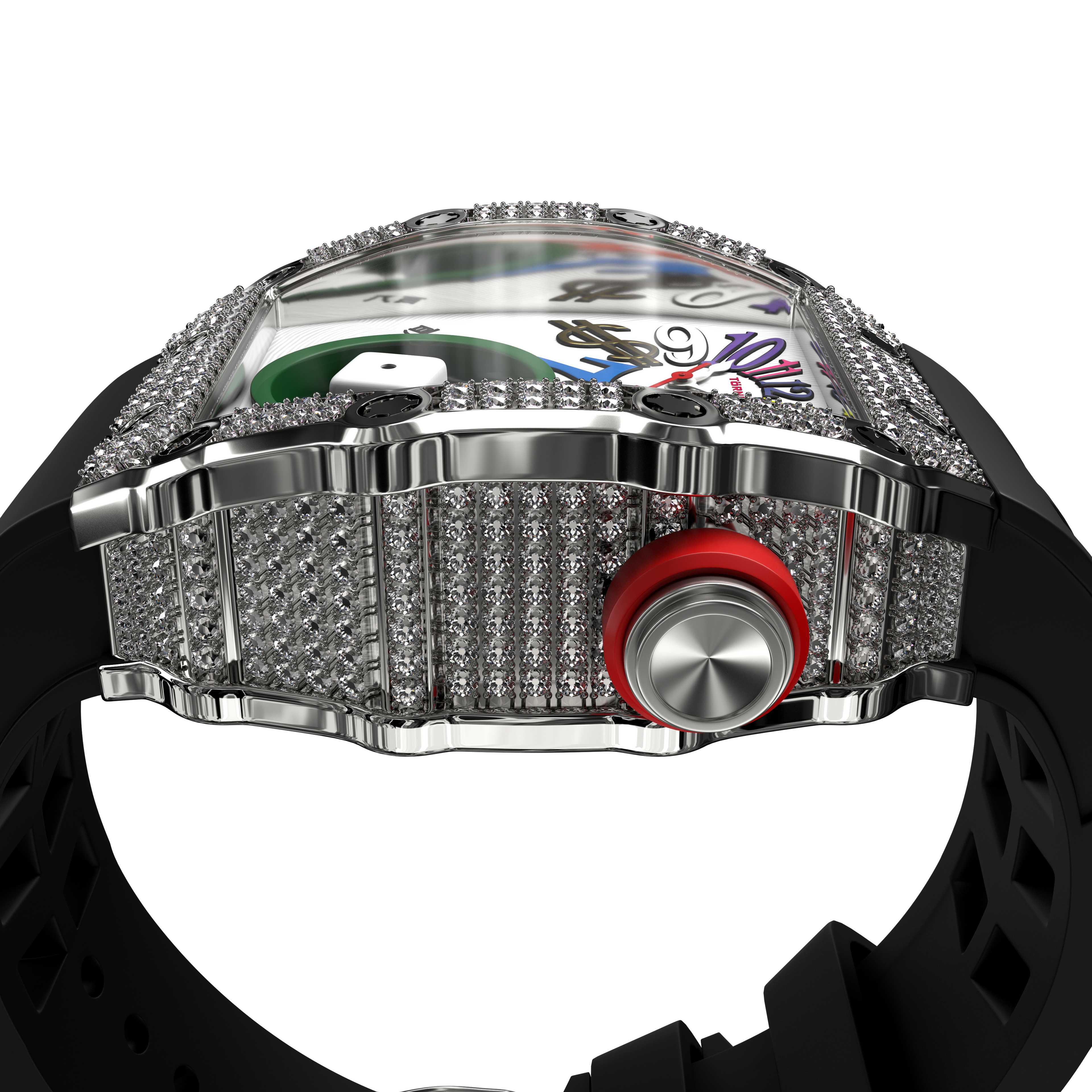 Life's a Gamble V2 Iced Out (Moissanite)