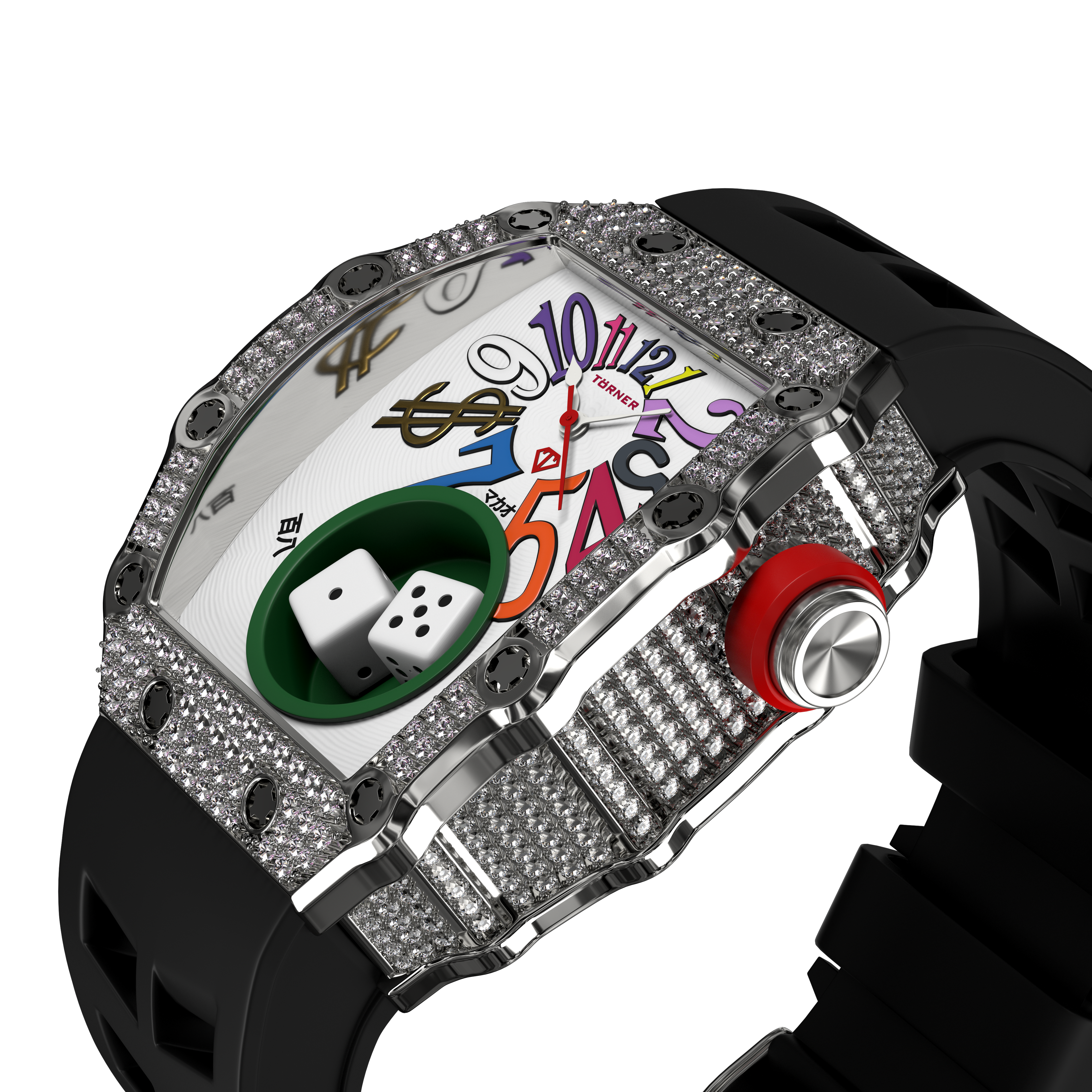 Life's a Gamble V2 Iced Out (Moissanite)