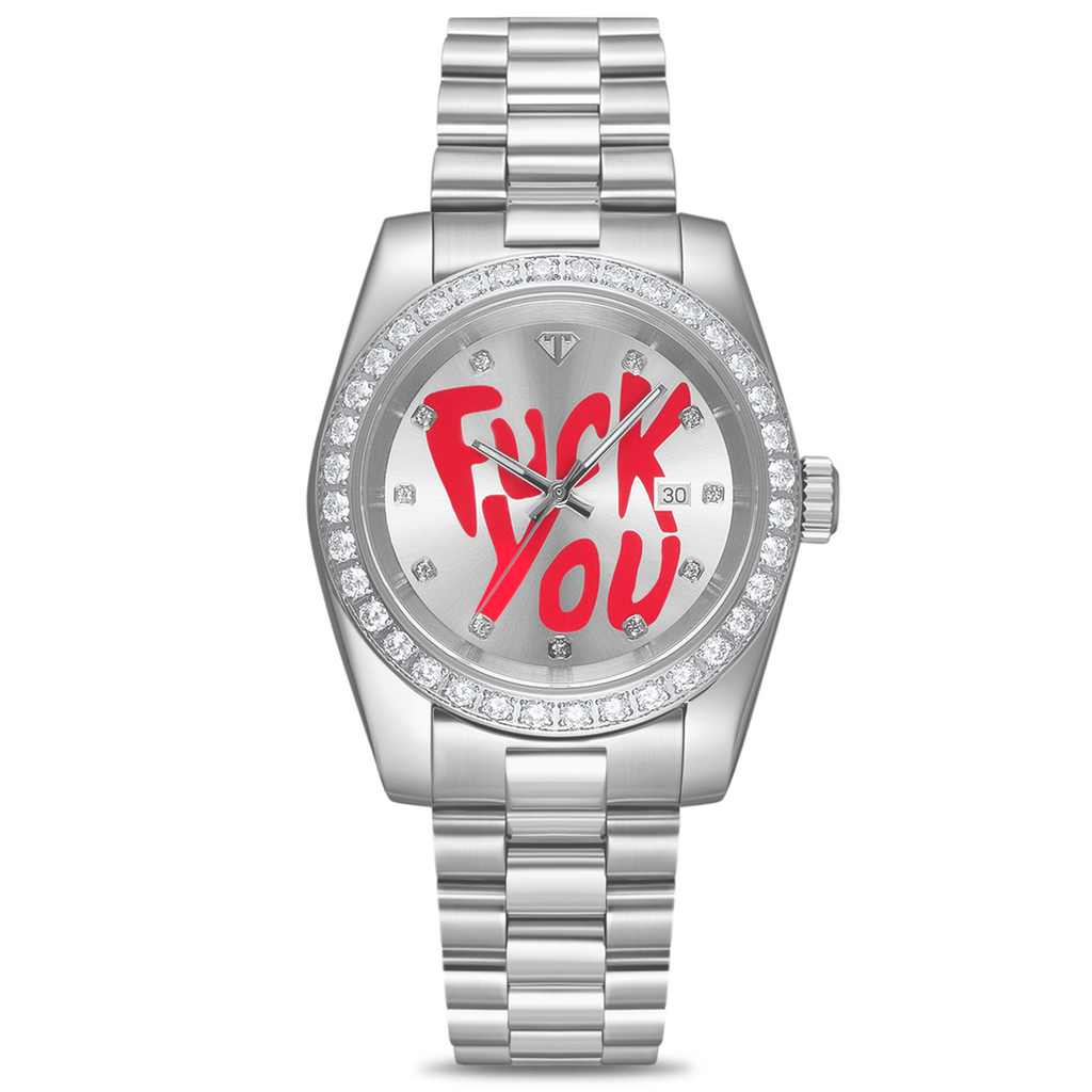 F-U (Moissanite Bezel)