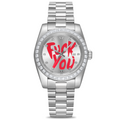 F-U (Moissanite Bezel)